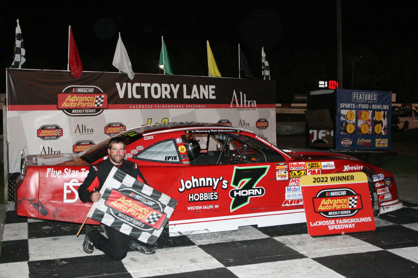 Randy Humfeld, Sportsmen Feature Winner